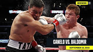 FULL FIGHT  Canelo vs Carlos Baldomir DAZN REWIND [upl. by Birdella]