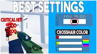 Best Arsenal SETTINGS Roblox [upl. by Etnuhs]