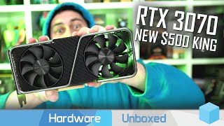 GeForce RTX 3070 Benchmark Review [upl. by Tierney]