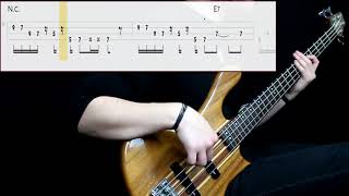 James Gang  Funk 49 Bass Cover Play Along Tabs In Video [upl. by Scoter]