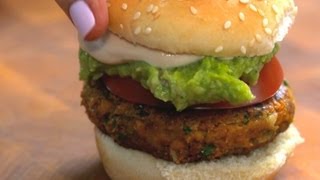 Vegan Recipe Falafel Sliders [upl. by Shurlock]