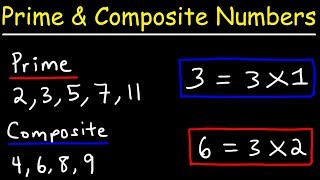 Prime Numbers and Composite Numbers [upl. by Catherine810]