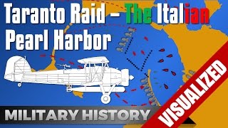 Battle Taranto Raid  Italian Pearl Harbor [upl. by Nnor652]