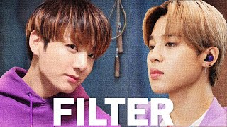 MV FILTER  JIMIN FT JUNGKOOK BTS IMAGINE DUET [upl. by Dlareg]