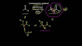 Condensación aldólica [upl. by Ominorej]