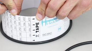 How to Measure an ORing  HiTech Seals [upl. by Stricklan135]