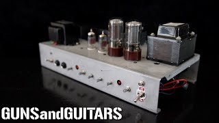 Build you own TUBE AMP KLD DIY 15w tube amp kit REVIEW  DEMO [upl. by Ansaev]