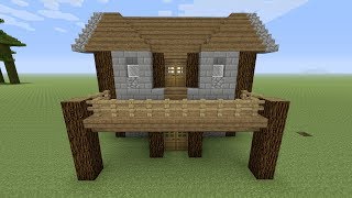 Minecraft een makkelijke beginners huis Nederlands [upl. by Lebana287]