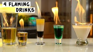 Four Flaming Drinks [upl. by Libove]