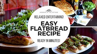 Easy FLATBREAD recipe [upl. by Novanod]