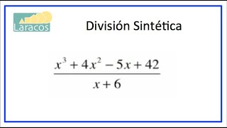 Division sintetica ejemplo 1 [upl. by Luca]