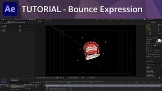 After Effects Tutorial  Bounce Expression with Slider Control [upl. by Leba761]