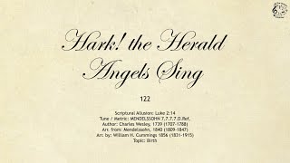 122 Hark the Herald Angels Sing  SDA Hymnal  The Hymns Channel [upl. by Irab]