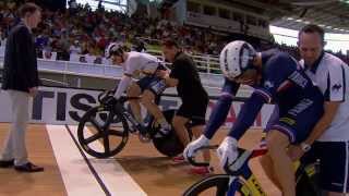 Mens Sprint Final  2014 UCI Track Worlds [upl. by Krysta62]