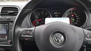 VW Golf MK6 Thermostat Stuck Open Issue [upl. by Blondie]