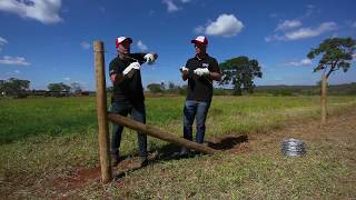 Instalación Alambre de Púas Motto [upl. by Shandra]