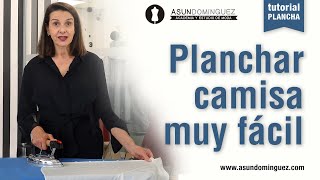 Planchar una camisa muy fácil  Tutorial paso a paso [upl. by Asirram404]