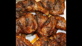 Cuisse de poulet braisé au four  Baked chicken thigh [upl. by Anires]