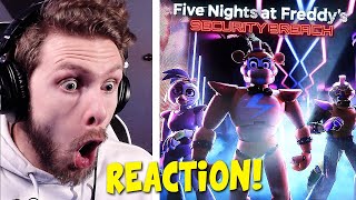 FNAF SECURITY BREACH FINAL TRAILER REACTION [upl. by Wilma]