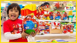 Toy Master Challenge Ryan to Toy Hunt at Target for Ryans World Beddings and Toys [upl. by Zuliram]