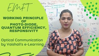 Working Principle of Photodiode Quantum Efficiency Responsivity [upl. by Cadal]
