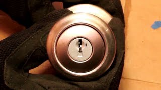 How to Flip a Kwikset SmartKey Door Knob with an Upside Down Keyhole [upl. by Dewain]