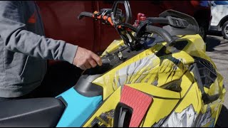 SkiDoo Snowmobile DESS and Learning Keys Explained [upl. by Einahpet]