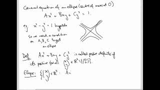 Linear Algebra 36 Eigenapplications 2 Ellipses [upl. by Nich599]