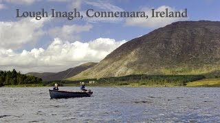 Salmon amp Seatrout fishing at Lough Inagh Connemara in Irelands most stunning scenery [upl. by Nowed]