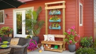 Outdoor Planter Bench [upl. by Sitrik619]