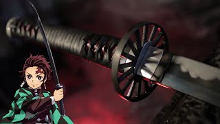 Making Tanjiros Katana from Demon Slayer [upl. by Abby362]