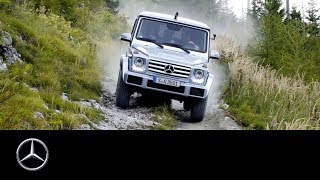 MercedesBenz GClass Extreme OffRoad Test [upl. by Bazil349]