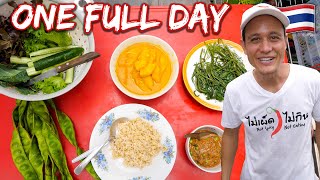 A Day In The Life of a Food Vlogger 🌶️ EVERYTHING I Eat in One Day at Home 🇹🇭 Bangkok Thailand [upl. by Yllaw]