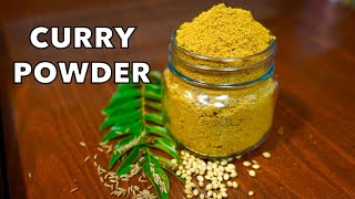 HOW TO MAKE CURRY POWDER AT HOME [upl. by Ylera]