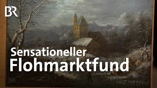 Sensationeller Flohmarktfund Kirche im Schnee  Kunst  Krempel  BR [upl. by Pfosi]