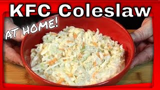 How to Make KFC Coleslaw at Home [upl. by Blood]