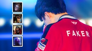 Everything FAKER did at WORLDS 2017 HE CRIED   SKT FAKER HIGHLIGHTS  LeagueOfLegends [upl. by Eduj]