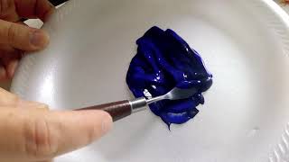 Make Your Own Color Navy Blue Color Mixing  How To Tutorial [upl. by Sinnal742]