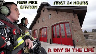 First 24 Hours in a New Fire Station  A Day in the Life [upl. by Longerich]