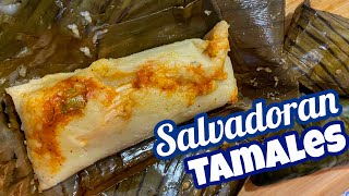 How to make SALVADORAN TAMALES step by step The authentic recipe [upl. by Yelknirb782]