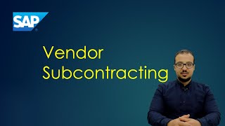 Vendor Subcontracting Process Accounting and Demo on SAP S4HANA [upl. by Ocirderf738]