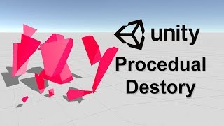 Procedural Destroy in Unity  Lazy Tutorial [upl. by Elbas]