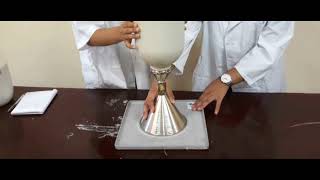 ASTM D1556  D1556M Sand Cone Method  MSU Iligan Institute of Technology [upl. by Aitercal]