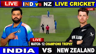 🔴Last 3 Over INDIA vs New Zealand LIVE [upl. by Llewol]