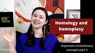 Homology and homoplasy [upl. by Aek]