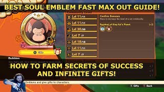 Dragon Ball Z Kakarot Soul Emblem Guide  DBZ  How To Farm Secrets of Success amp Gifts  Max  Tips [upl. by Bonni309]