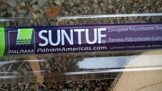 How to install SUNTUF Polycarbonate Roofing [upl. by Eenaffit410]