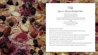 Quinoa Manuka Honey Breakfast Bake [upl. by Cacie]