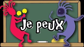 Verbe POUVOIR au présent de lindicatif  POUVOIR To Be Able To Verb Song  French Conjugation [upl. by Imiaj336]