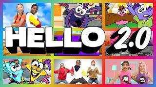 Hello 2 Song for Kids To Learn [upl. by Johannessen700]